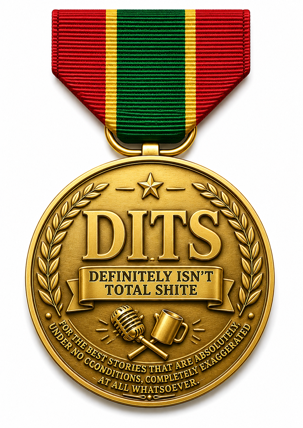 DITS medal card - uniformed services