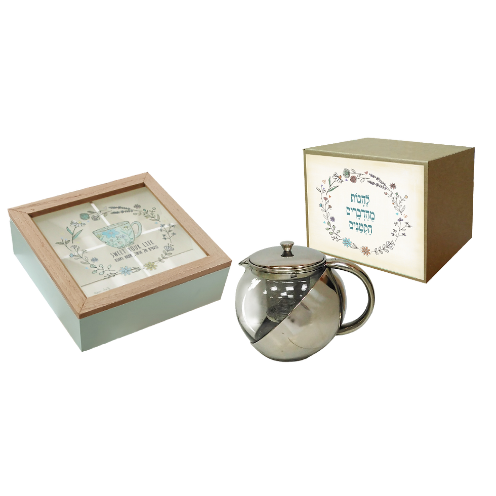 קופסת תה וקנקן