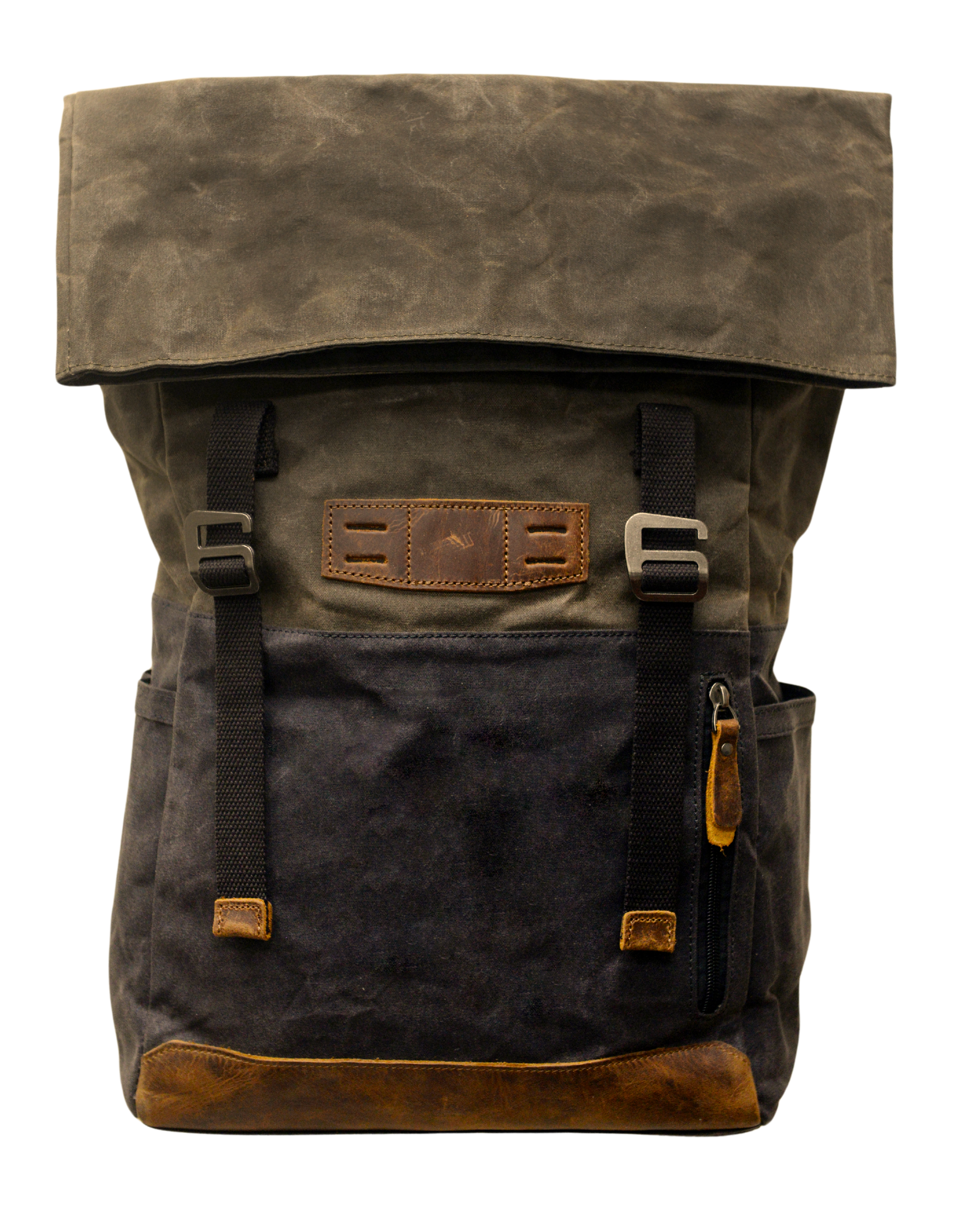 תיק וינטג'  חום אפור