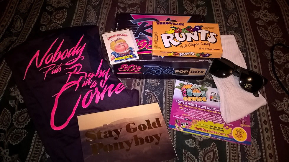 Retro Pop Box 1980's
