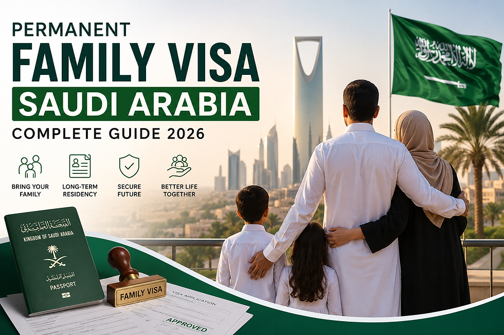 Permanent Family Visa Saudi Arabia