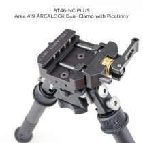Thumbnail: BT46-NC PSR ATLAS® BIPOD: STANDARD HEIGHT NO CLAMP