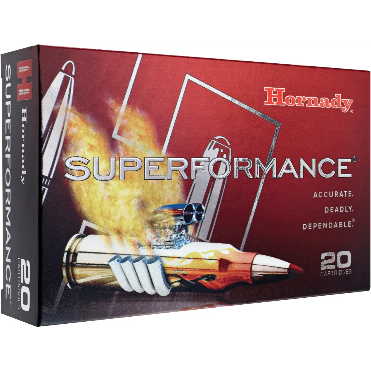 HORNADY SUPERFORMANCE 338 WIN MAG 200GR SST