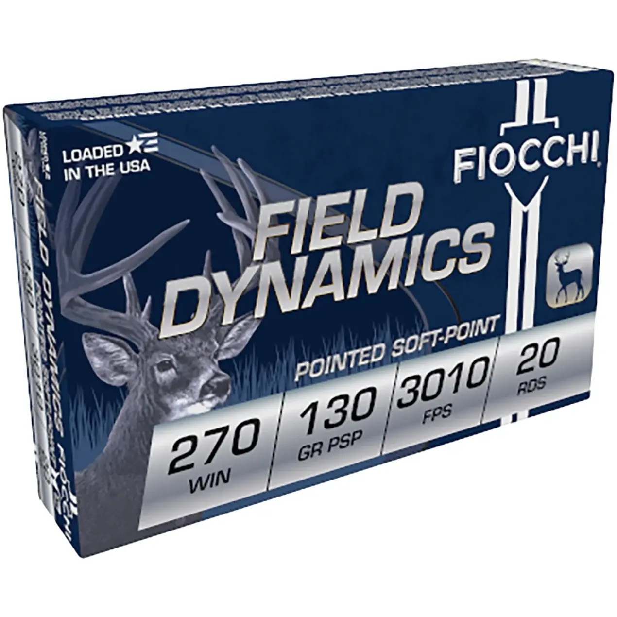FIOCCHI FIELD DYNAMICS 270 WIN 130 GRAIN PSP