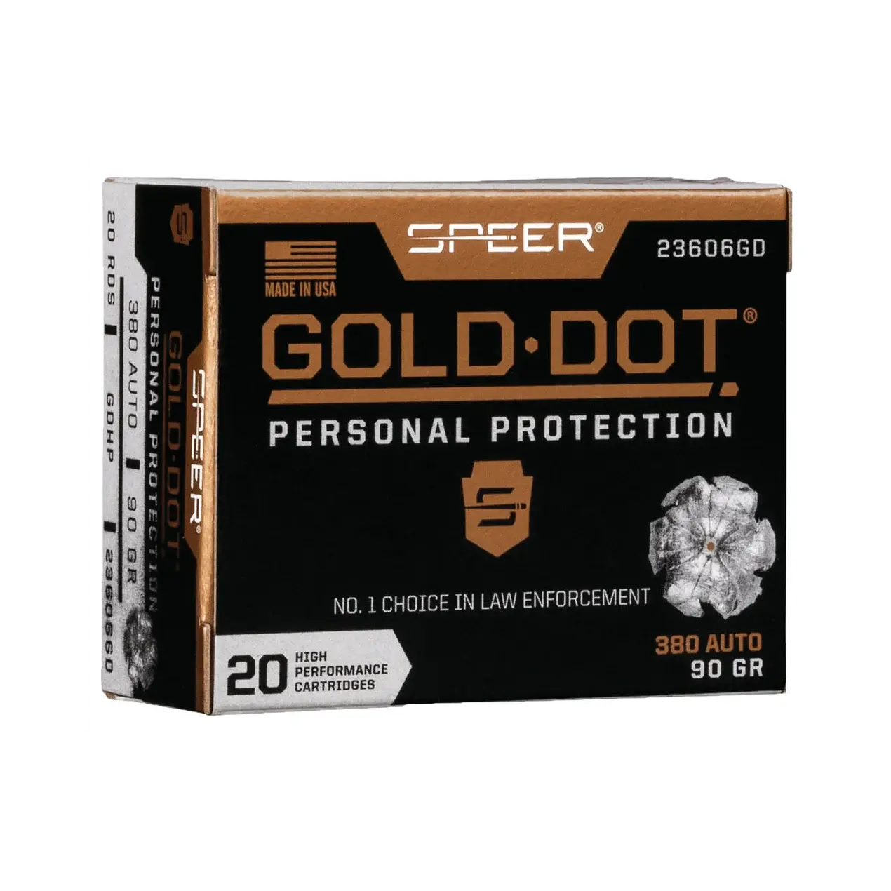 Speer Gold Dot 380 90GR GDHP