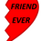Miniature : BFF coeur en deux parties