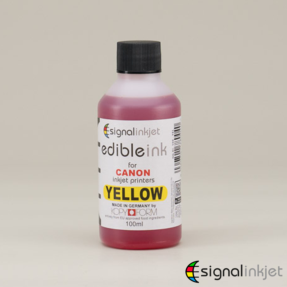 Edible Ink Bottle - Yellow