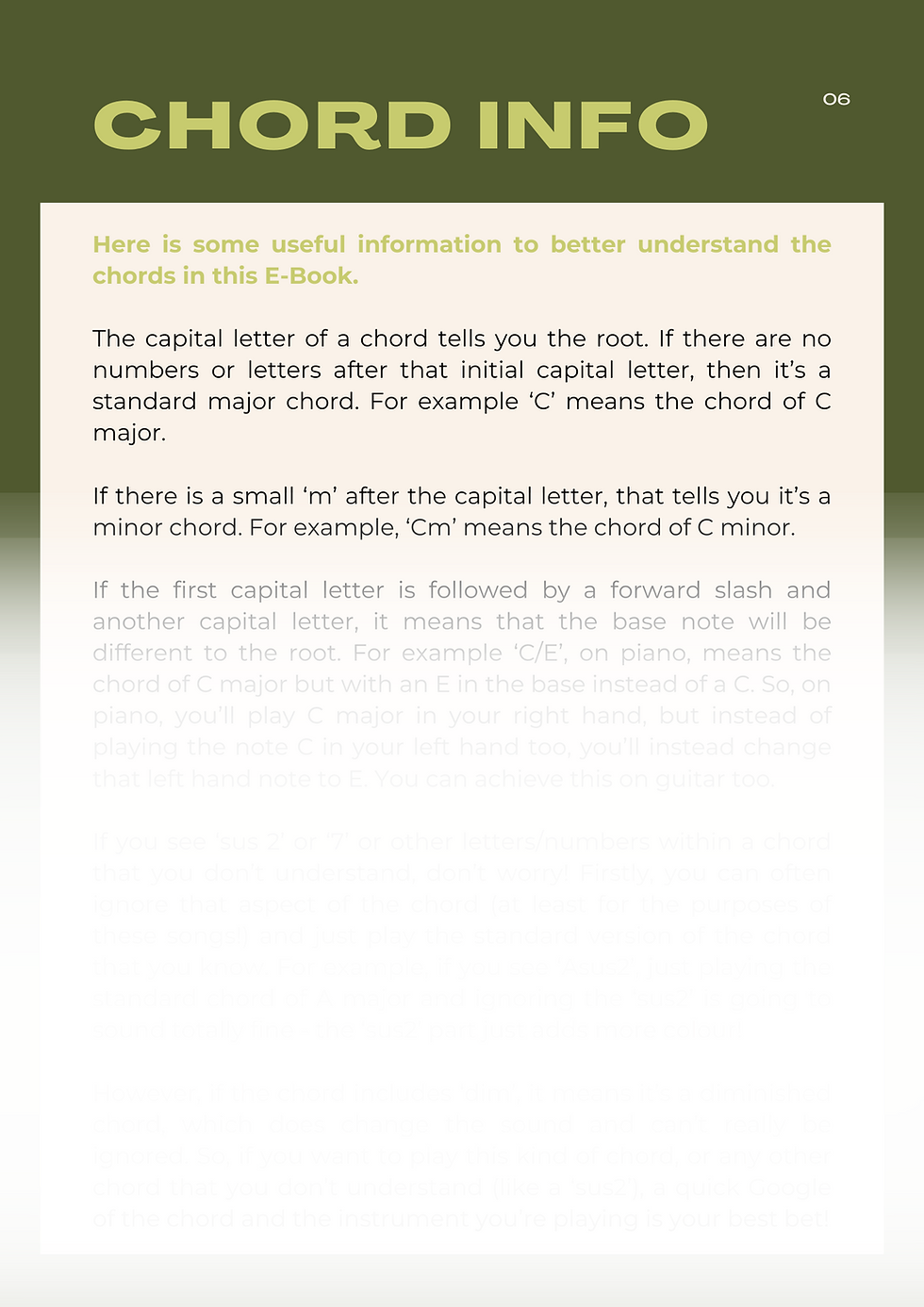 Thumbnail: 'Overnight' Lyrics & Chords E-Book