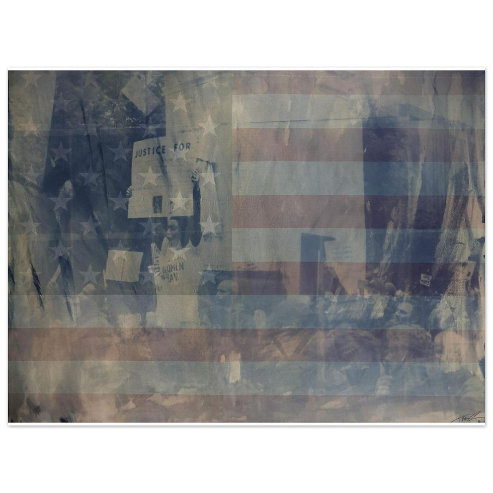RISE UP USA PRINT 30x40″ - Horizontal
