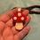 Thumbnail: Mushroom clay keychain