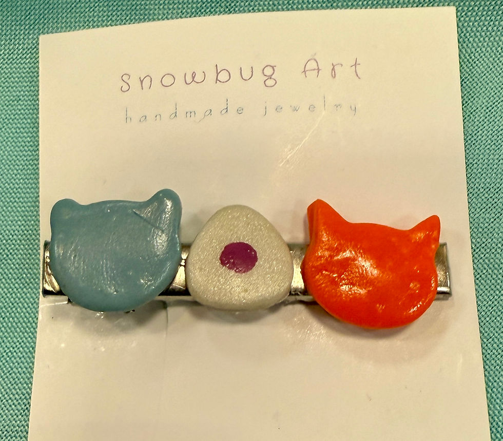 Thumbnail: Zodiac basket hair clip