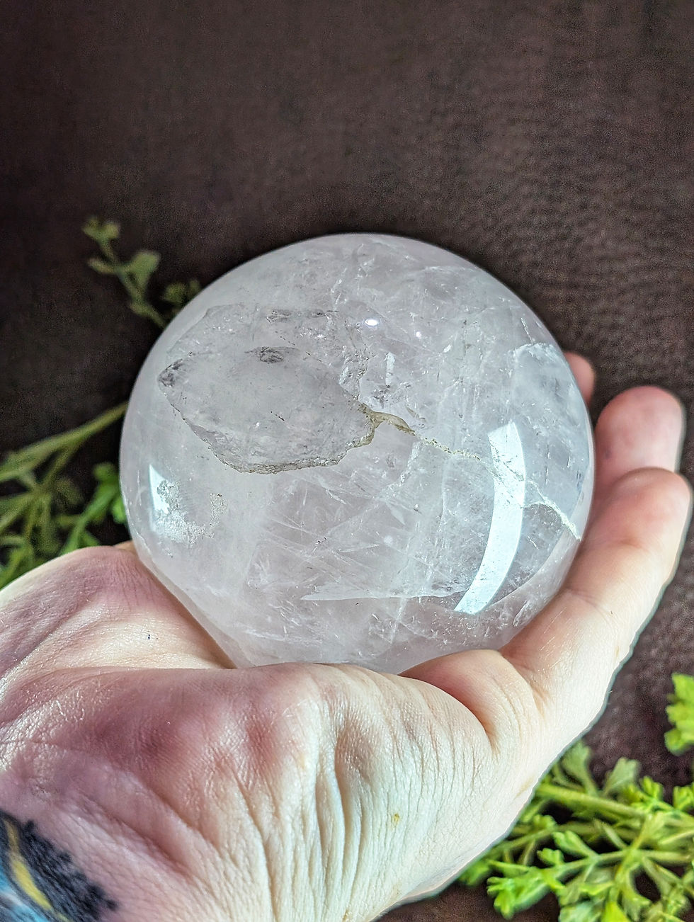 Thumbnail: Rose Quartz Sphere Grade A Large