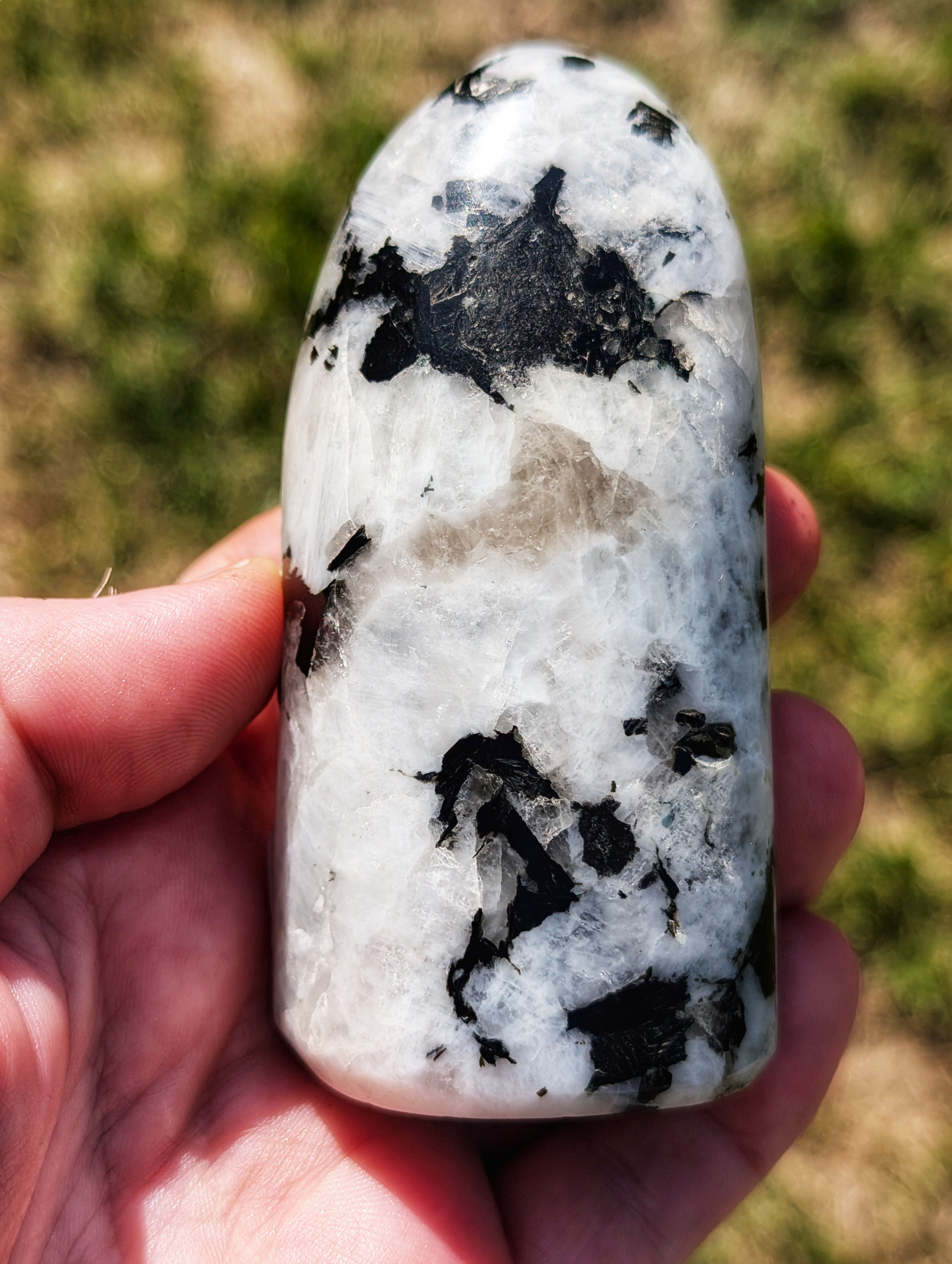 Rainbow Moonstone Freeform Tower