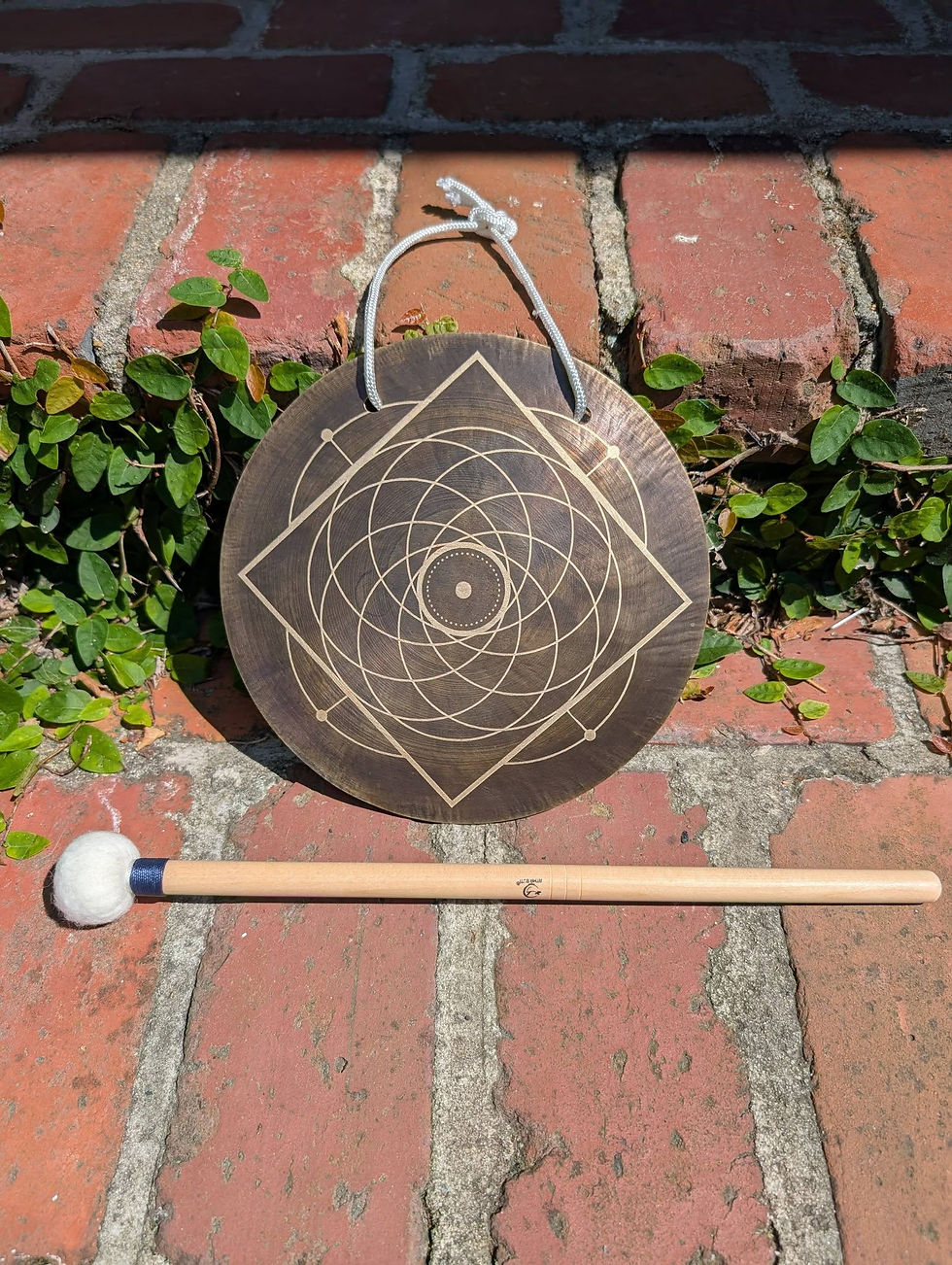 Thumbnail: Sri Yantra Prana Gong 8”