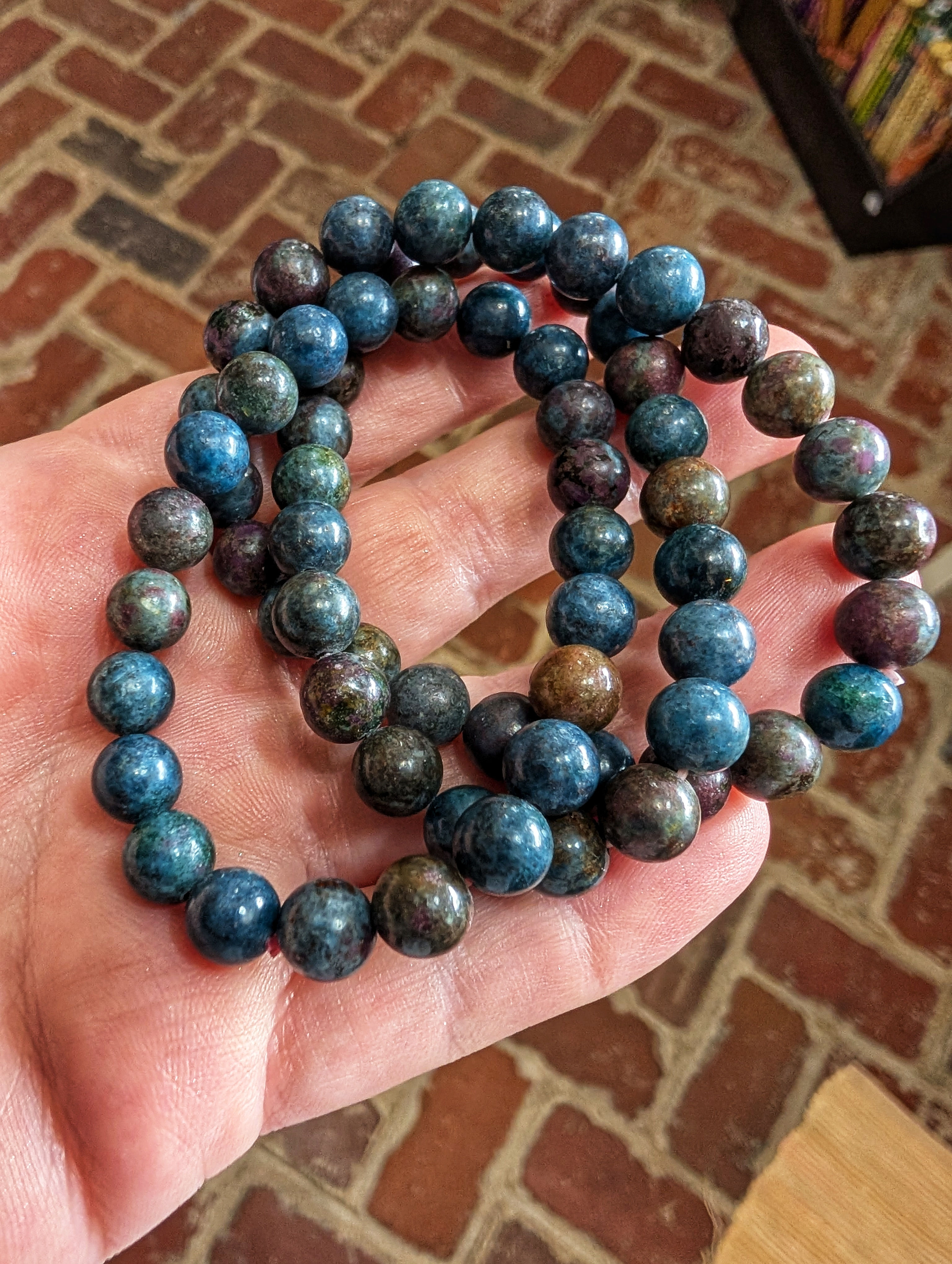 Ruby Kyanite 8 mm Bracelet