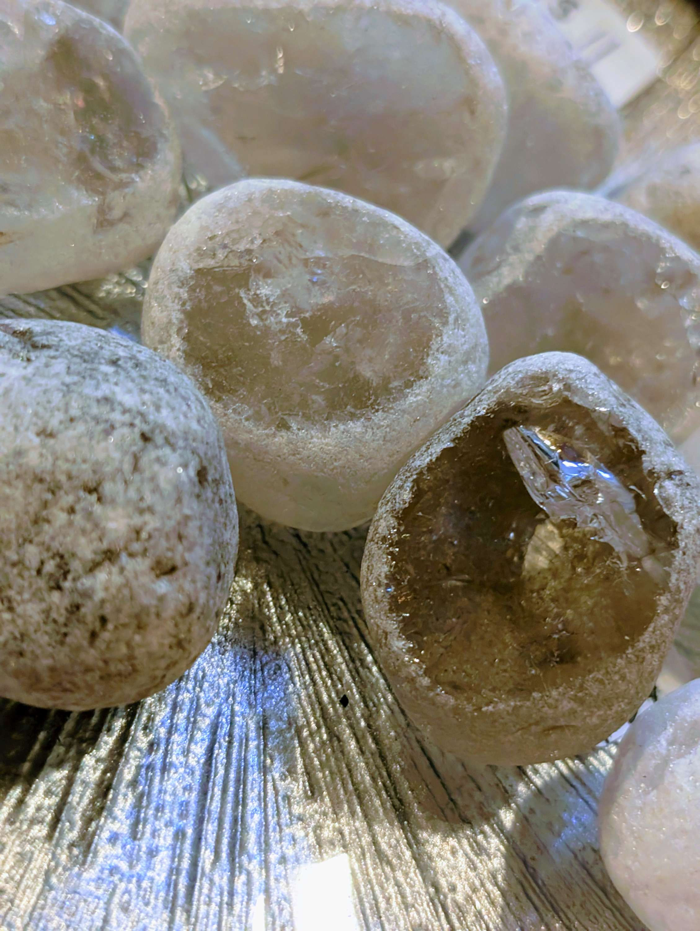Smokey Quartz Seer Stone Egg