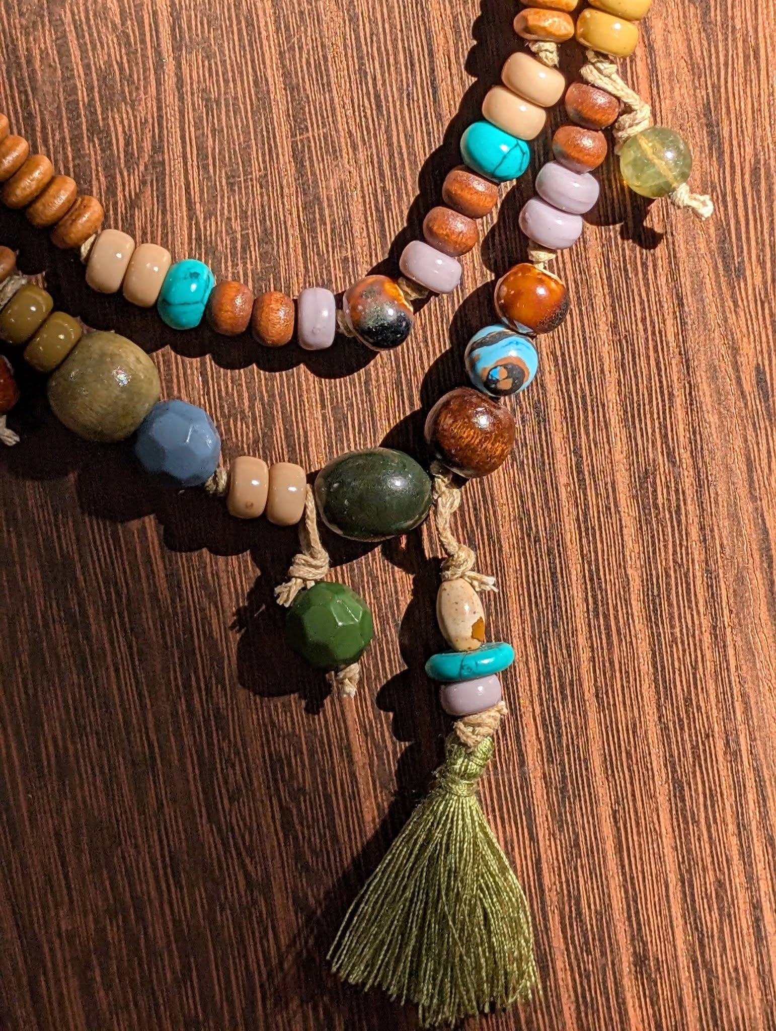 Wooden Bead Necklace