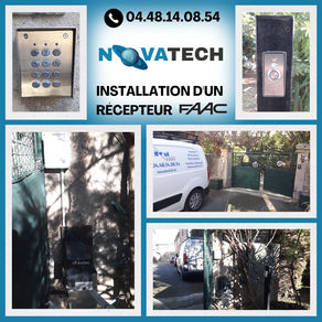 Installation d'un récépteur Faac