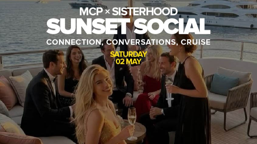 Sunset Social — Sisterhood x Man Cave Sunset Cruise