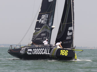 [FRA] AURÉLIEN DUCROZ SUR CROSSCALL, CHAMPION DU MONDE DE CLASS40