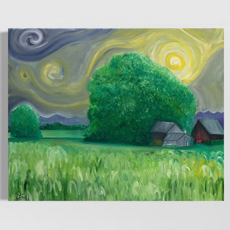 "Genesis: VIII, The Flood pt.3" by Luke Edward Stripp