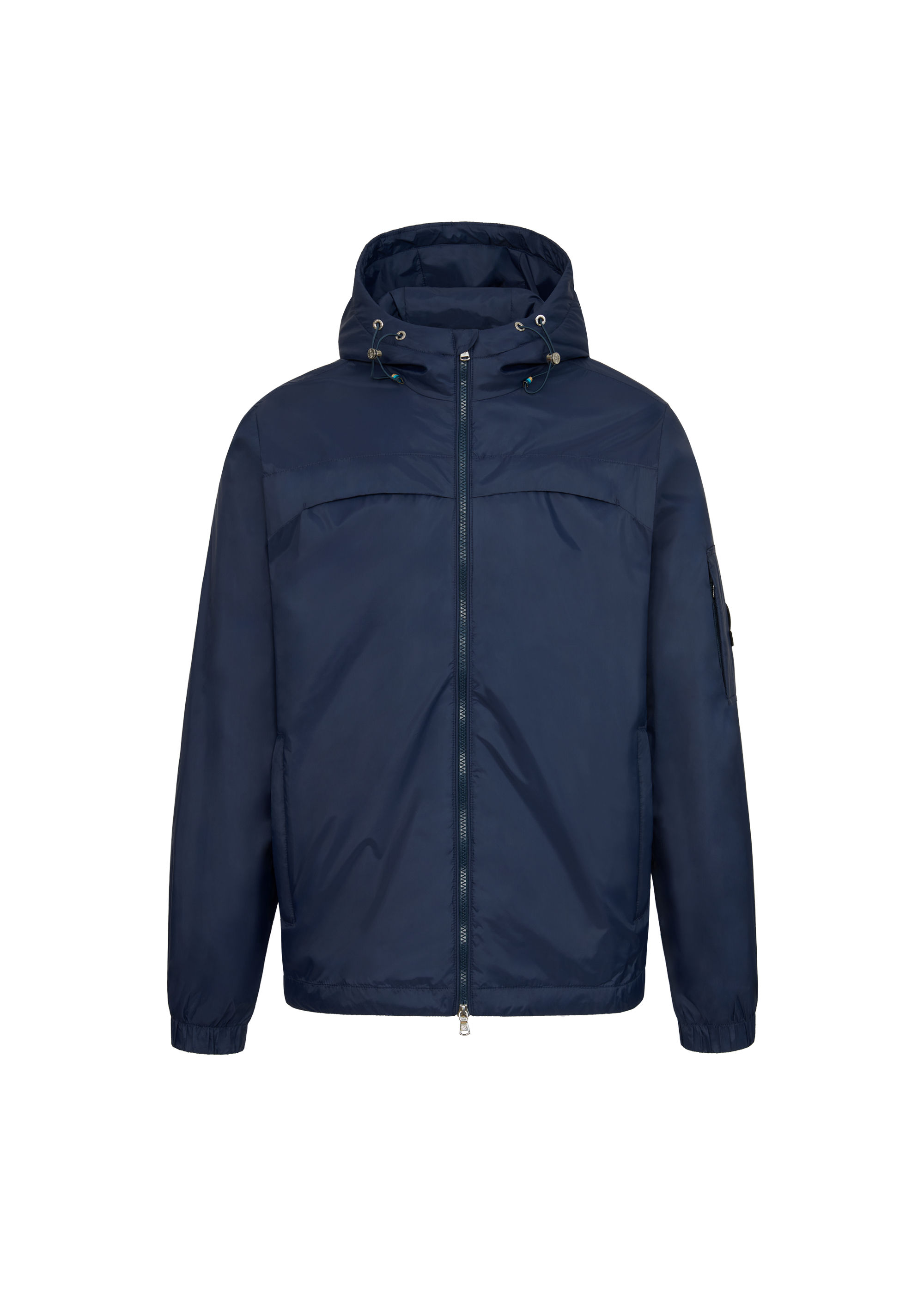 MERIDIAN NYLON WINDBREAKER IN NAVY