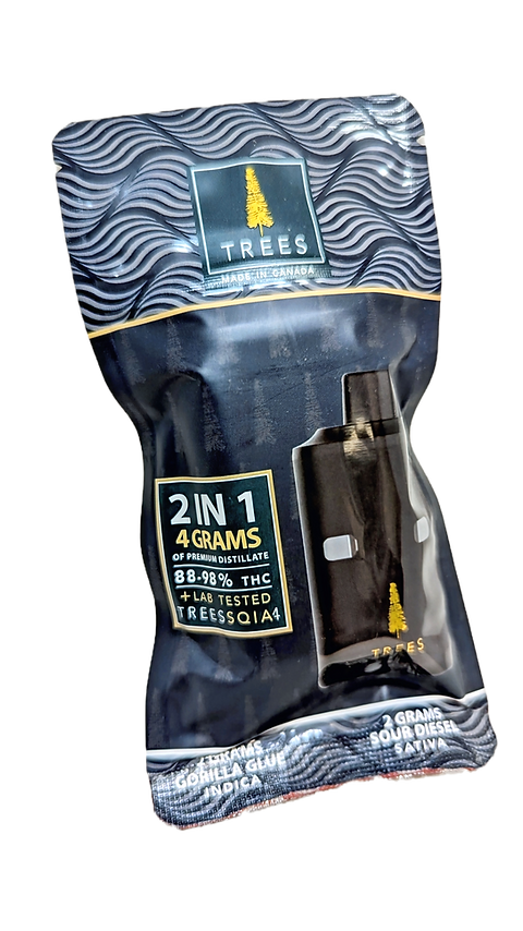 Trees 2 in 1 (4G Disposable Vapes) | Central Leaf Trees 2 in 1 (4G Disposable Vapes) | Central Leaf