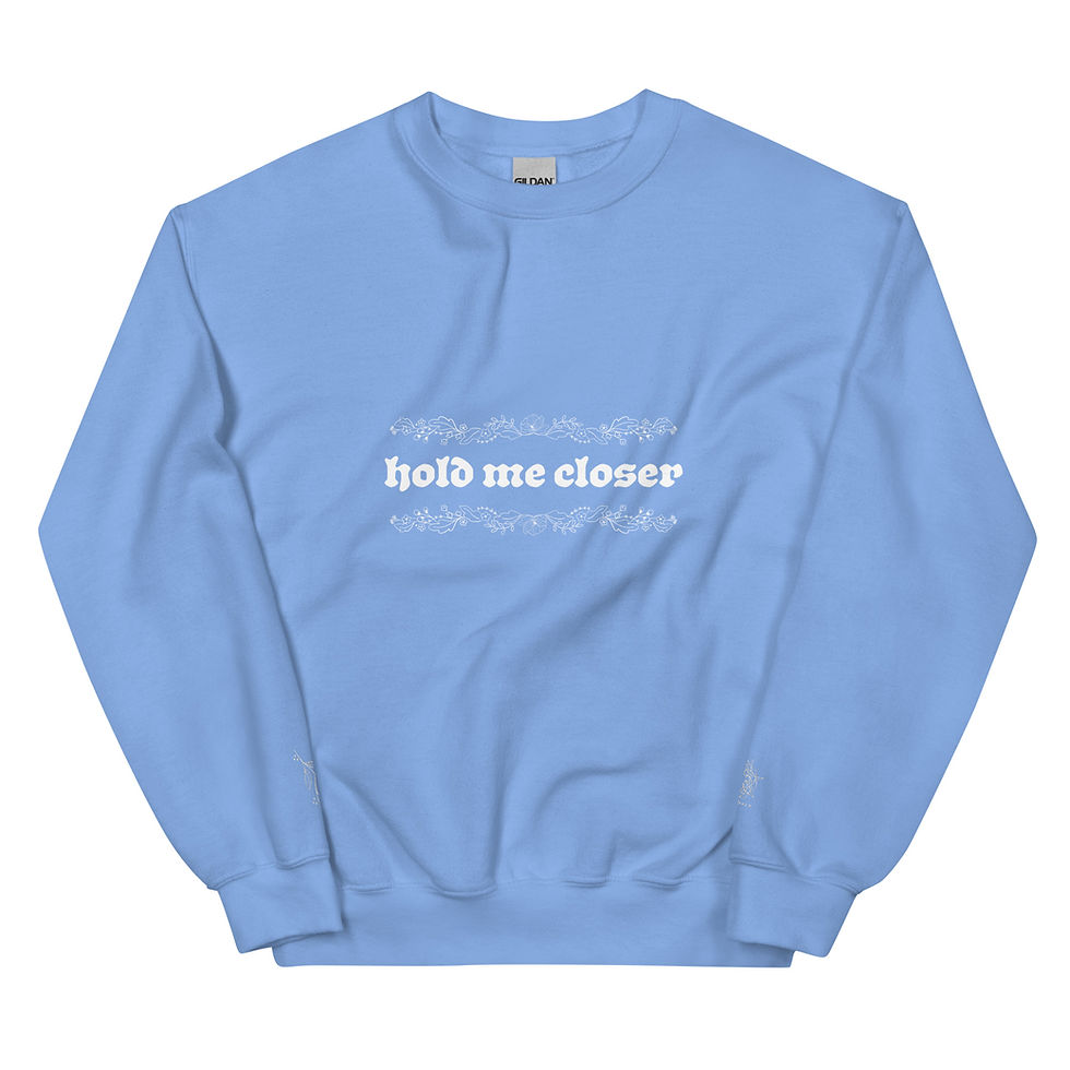 Thumbnail: hold me closer crewneck