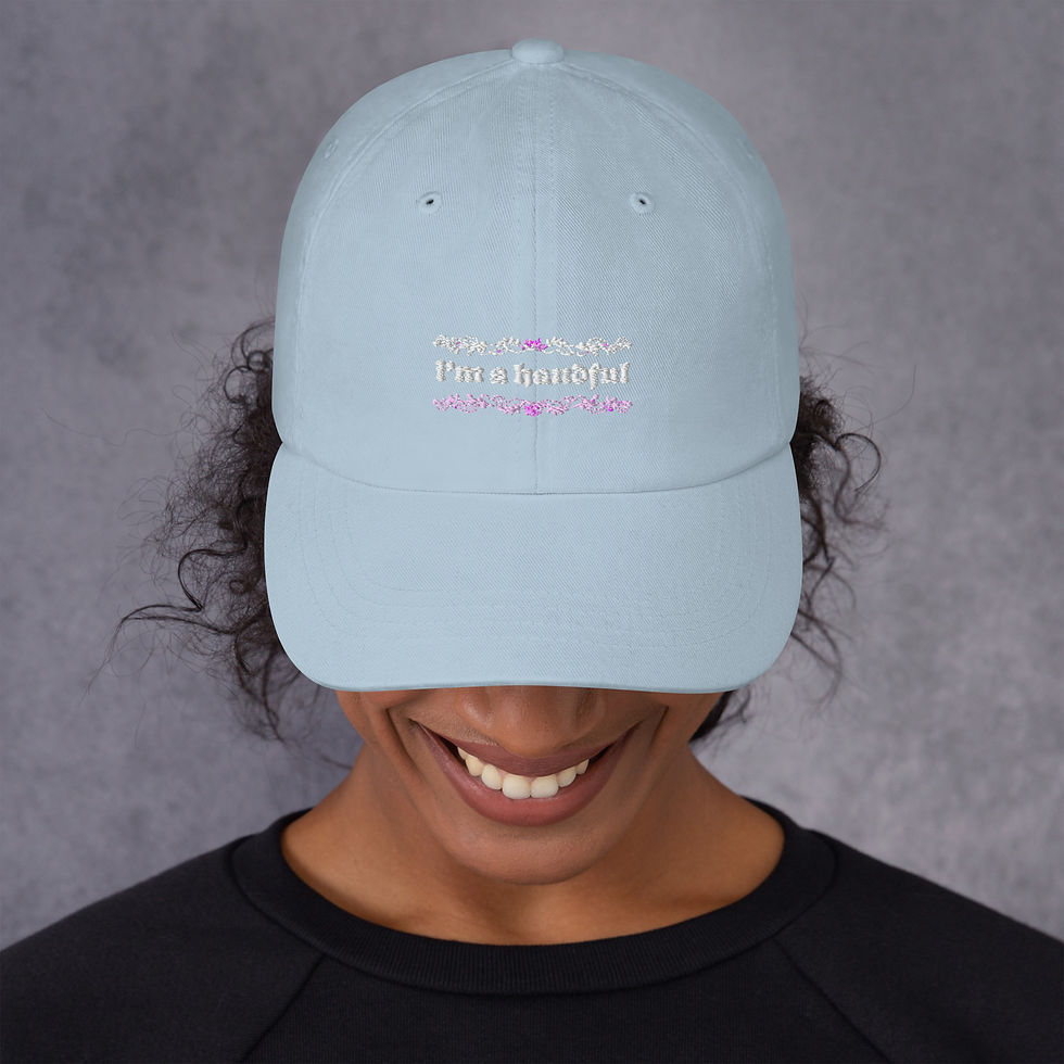 Thumbnail: i'm a handful dad hat