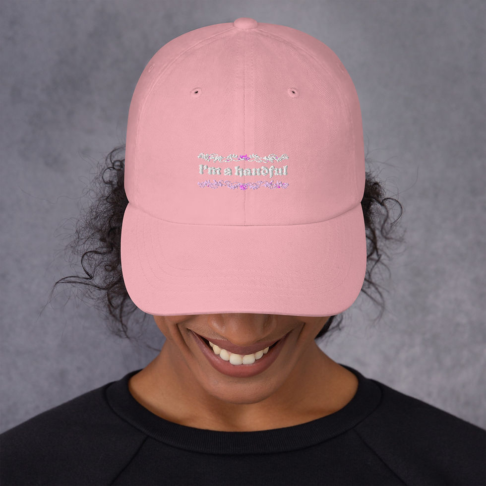 Thumbnail: i'm a handful dad hat