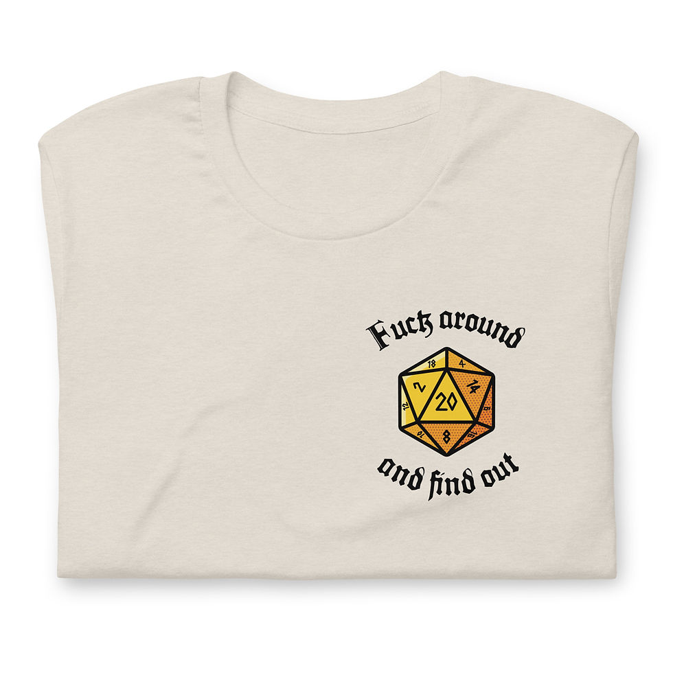 Thumbnail: Roll Around and Find Out | Unisex t-shirt