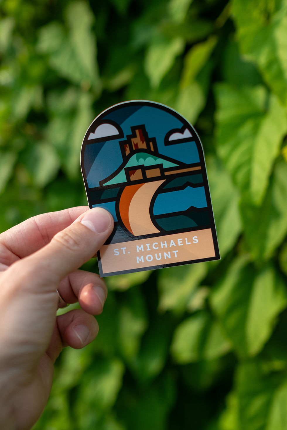 Thumbnail: St. Michaels Mount Vinyl Sticker