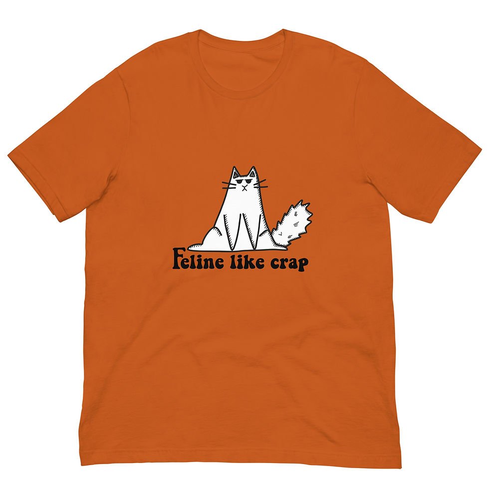 Thumbnail: Feline Like Crap | Unisex t-shirt