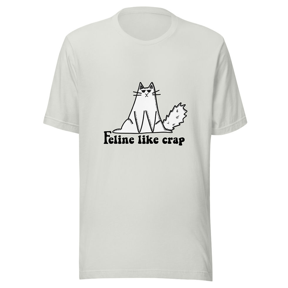 Thumbnail: Feline Like Crap | Unisex t-shirt