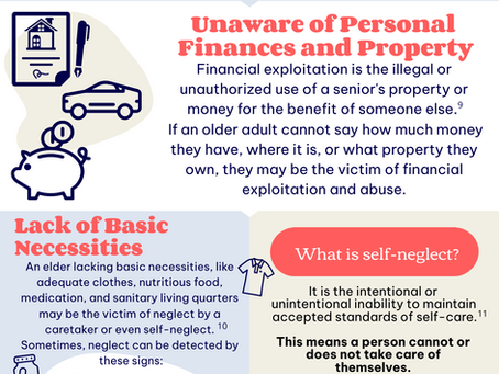 Common Signs of Elder Abuse