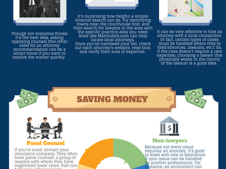 How To Choose A Lawyer [Infographic]