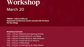 Gave a talk at SDSU-TILOS AI workshop (UCSD)