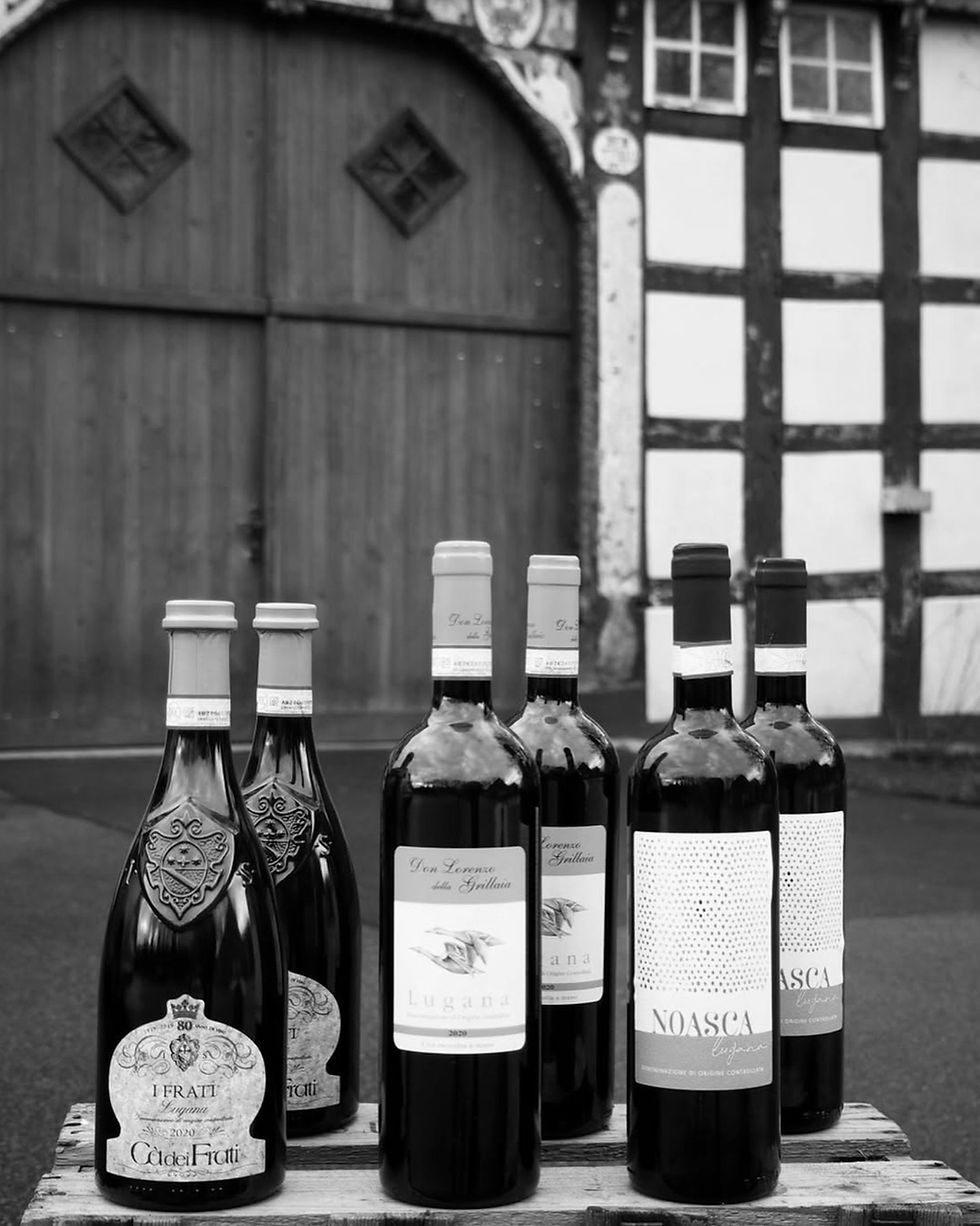 Bild vor demr Weinscheune Prior