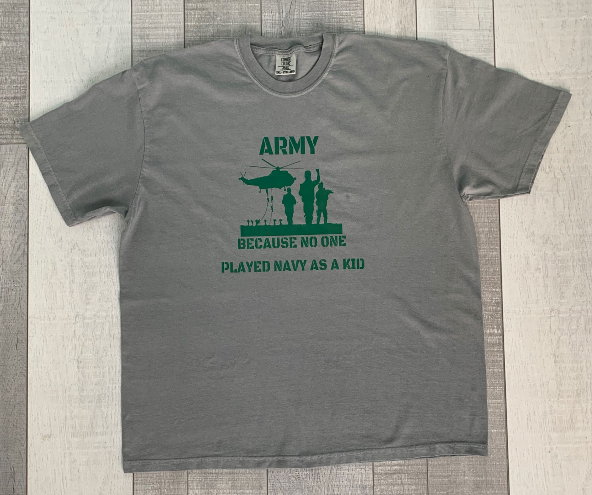 Adult Army Because No One Played Navy as a Kid