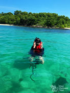 Excited children's faces and the joy of their first snorkeling in crystal clear water at Gam Ghi island with Tomas & Van Anh – Kimi Vietnam Tour, Phu Quoc