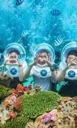 Sea Walking experience in the Coral Park, one of the many unique underwater activities ava