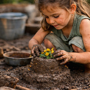 A tela acalma, mas a bagunça constrói o cérebro.