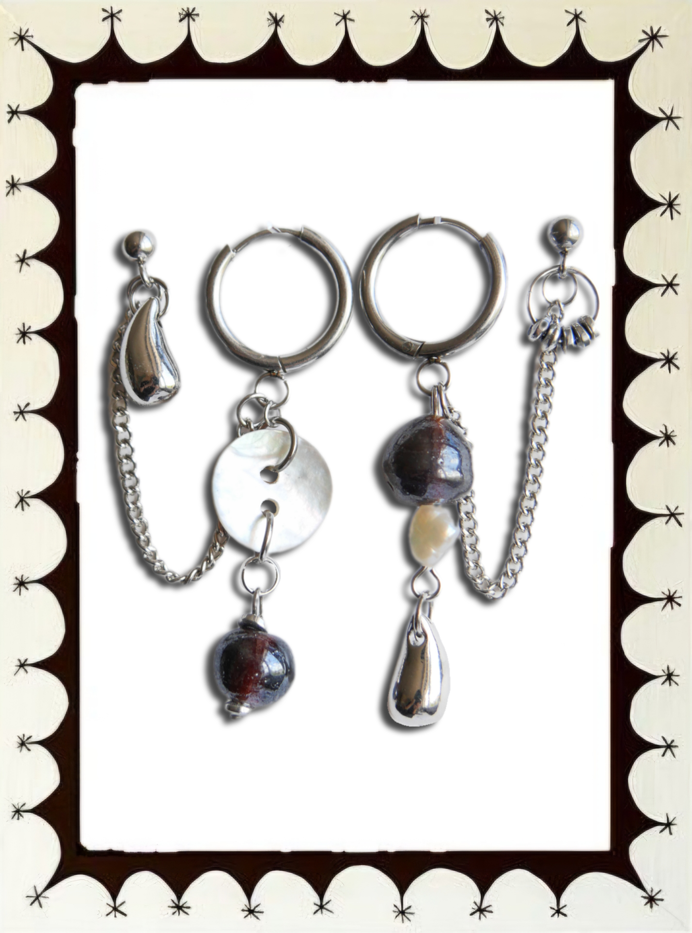 Set boucles d'oreilles - Aline
