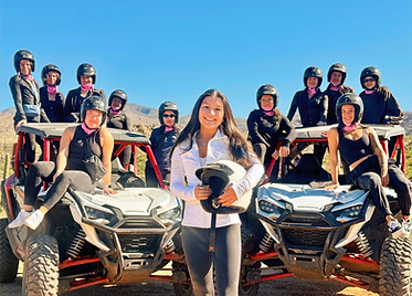 Scottsdale Bachelorrette party on a desert off road atv adventure tour