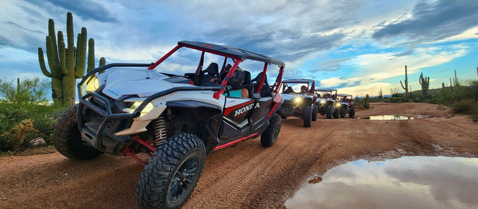 Choose your preferred time, get behind the wheel of a Honda Talon, and get ready for an unforgettable off-road adventure