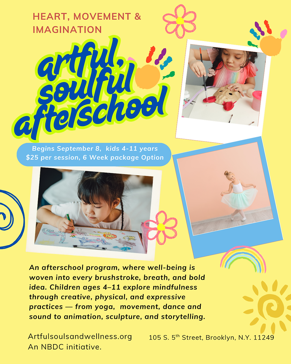 Artful, Soulful Aftershool Single Session Drop in