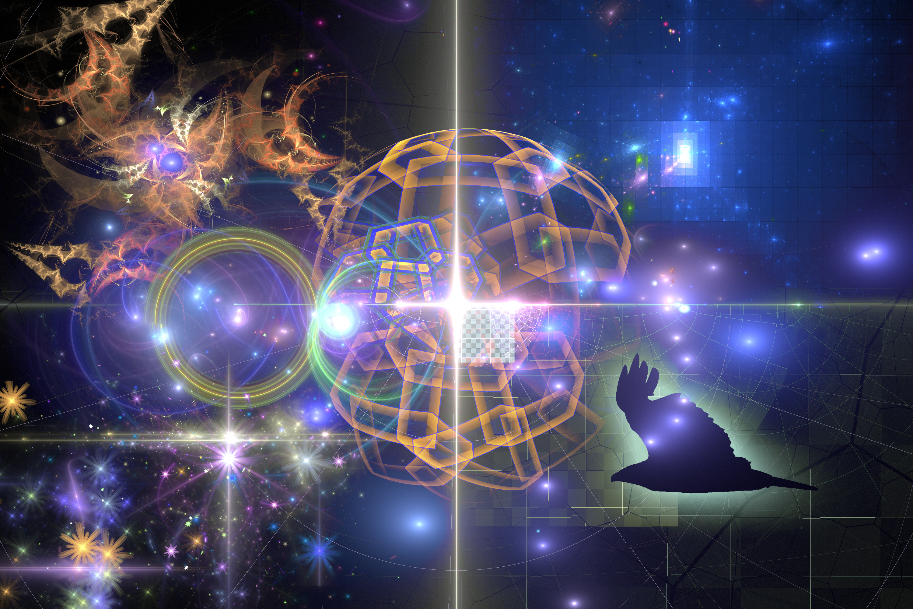 Eagle Navigates the Cosmic Grid