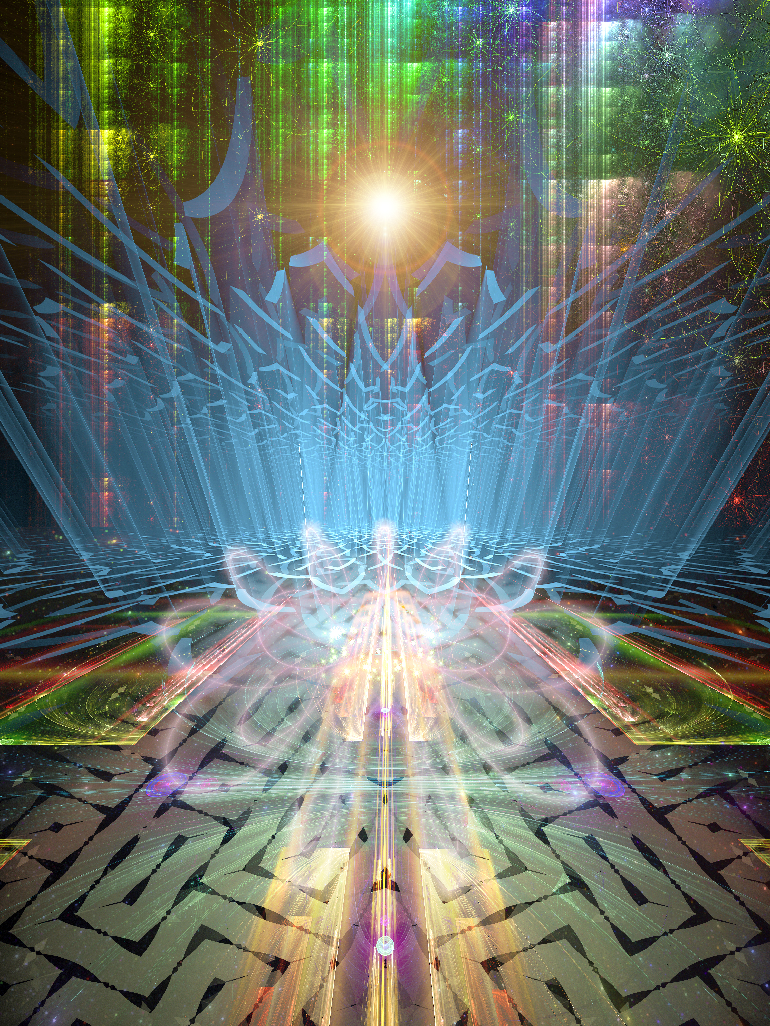 Approaching the Lotus Gate