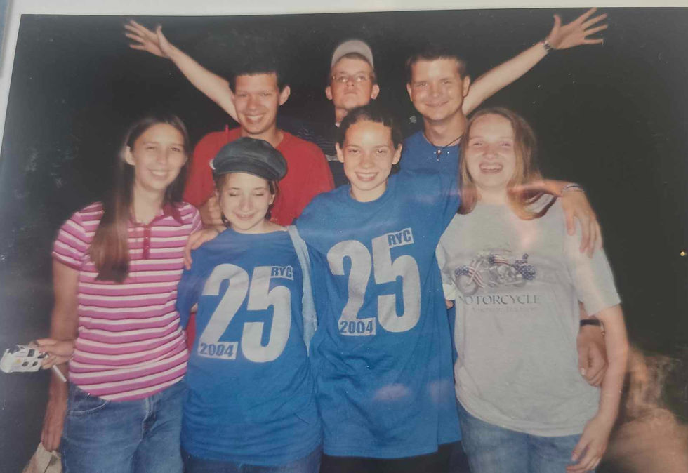 Rustic Youth Camp circa 2004 - Why yes that is a disposable camera.