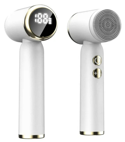 Miniatura: 6 In 1 Ultrasonic Electric Face Cleansing Brush Compress